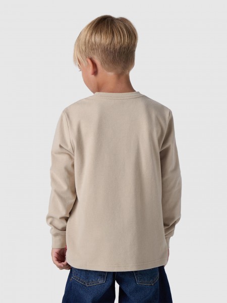Pullover Boy Cream Levis
