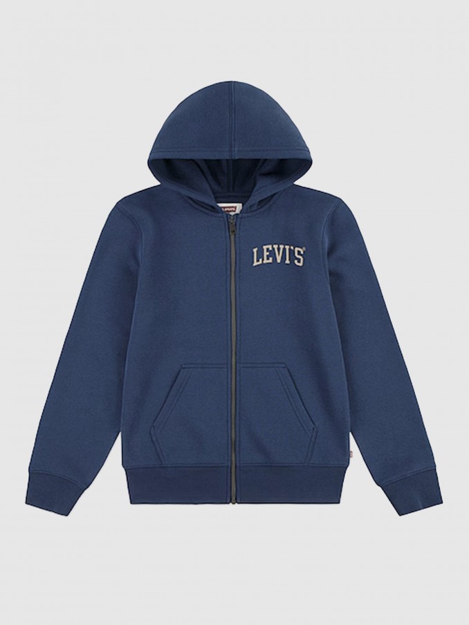 Coat Boy Navy Blue Levis