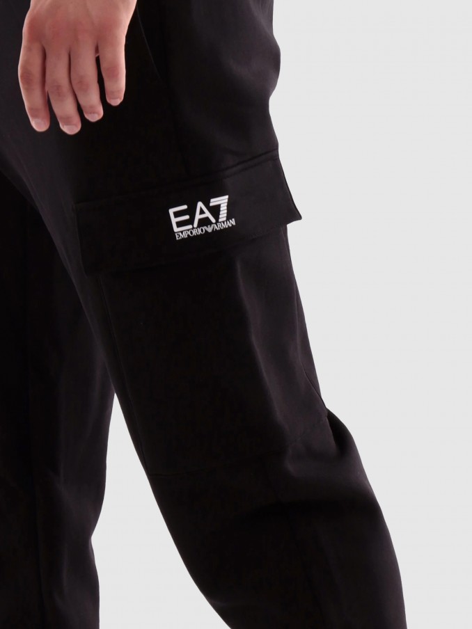 Pants Man Black Ea7 Emporio Armani
