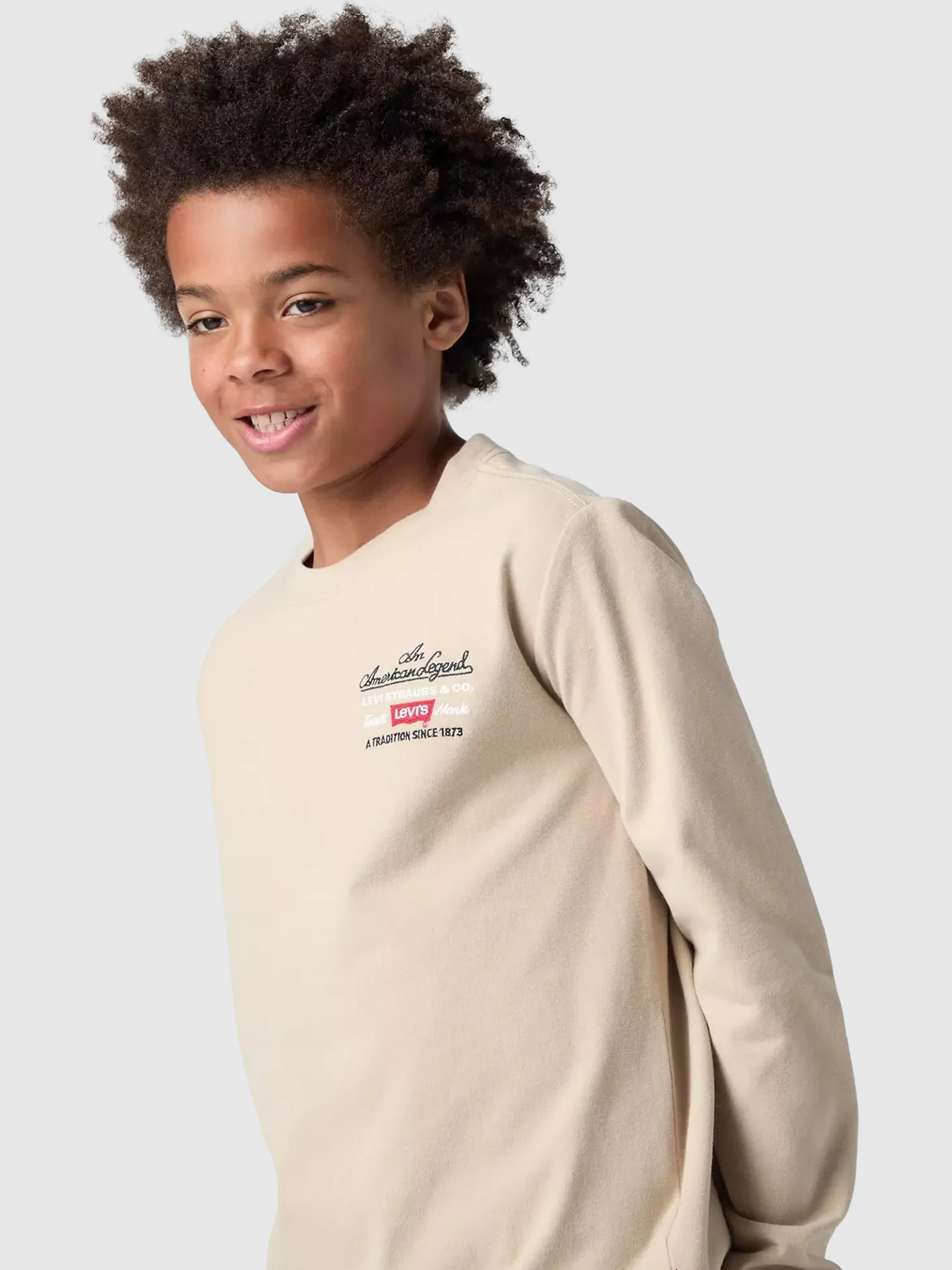 Sueter Niño Crema Levis