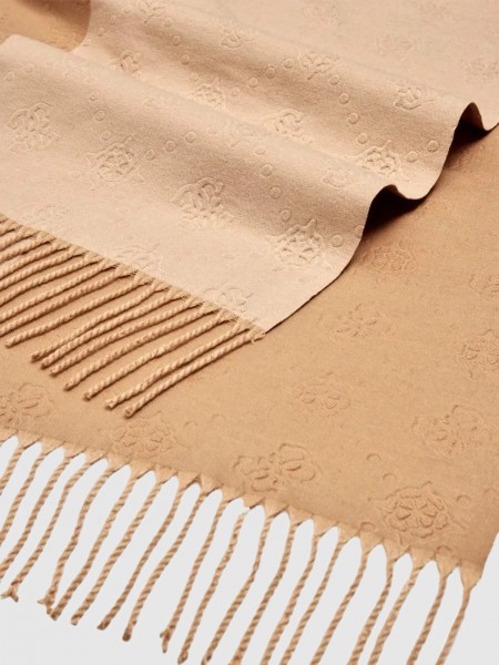 Scarves Woman Beige Guess Scarves Woman Beige Guess