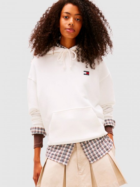 Jersey Mujer Blanco Tommy Jeans