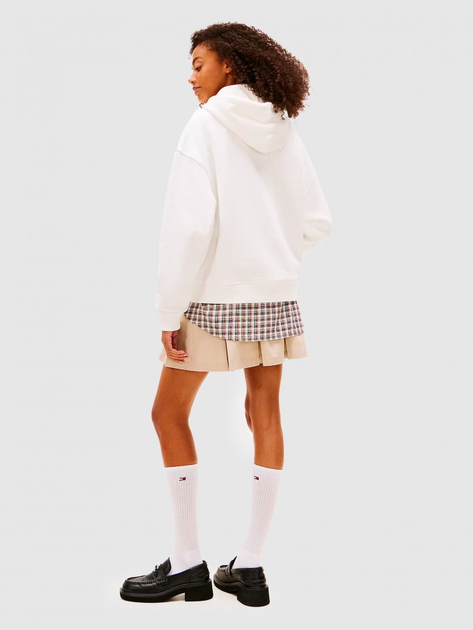 Jersey Mujer Blanco Tommy Jeans
