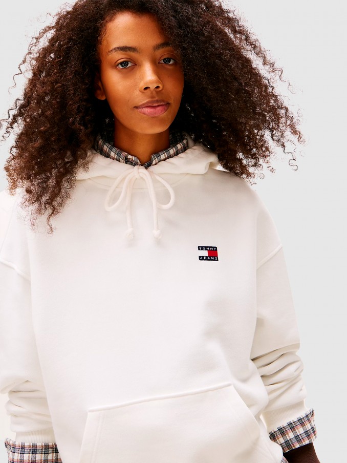 Jersey Mujer Blanco Tommy Jeans