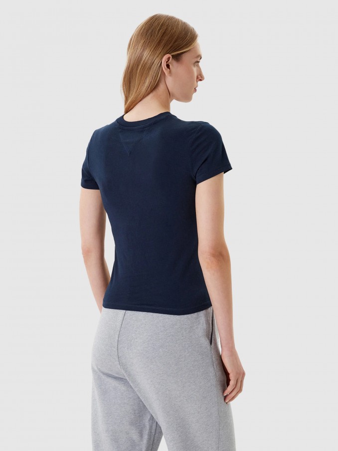 Camiseta Mujer Azul Marino Tommy Jeans