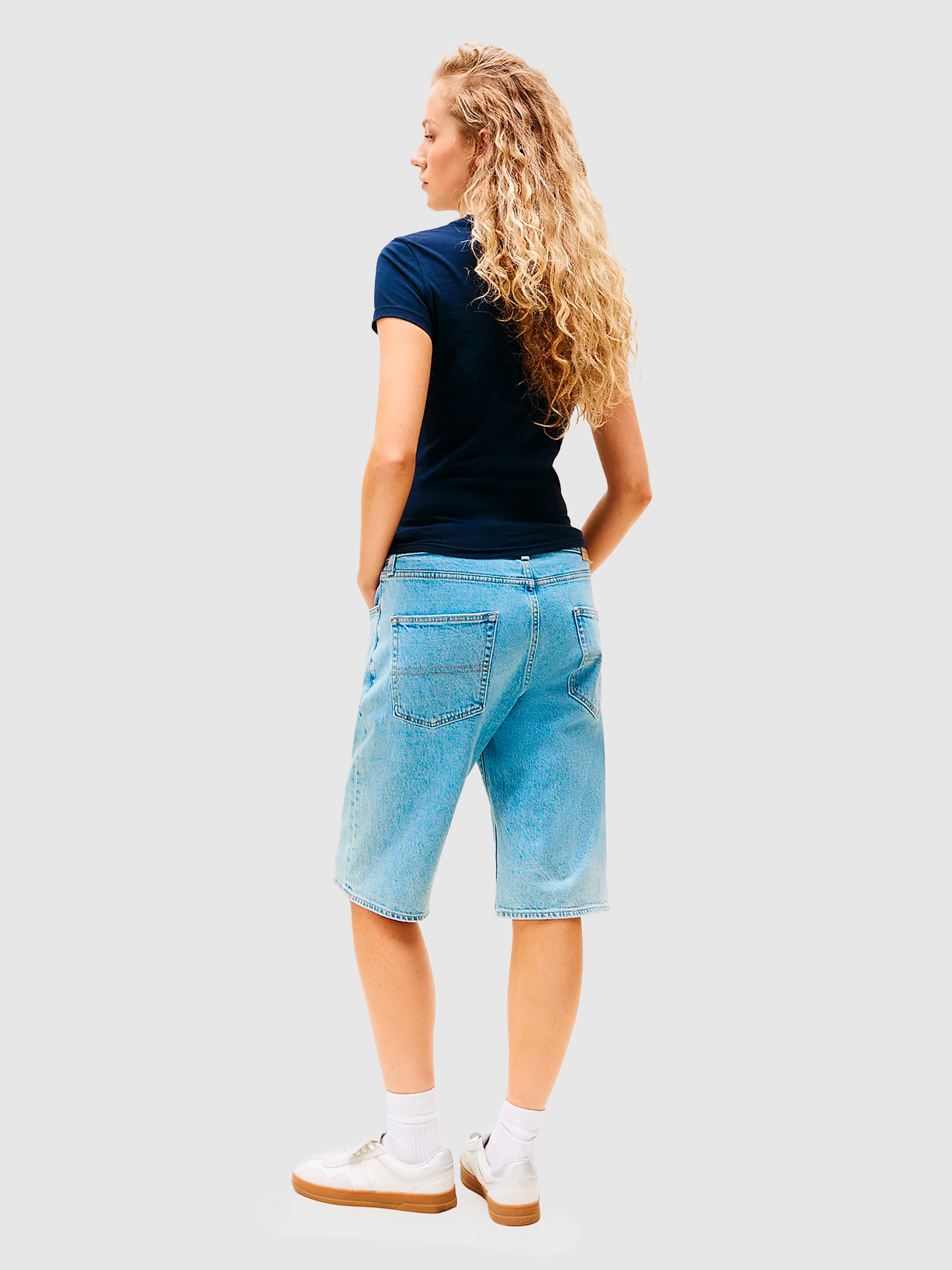 Camiseta Mujer Azul Marino Tommy Jeans