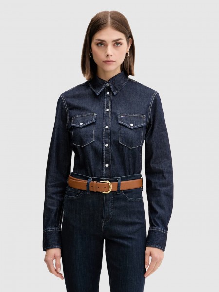 Camisa Mujer Jeans Tommy Jeans