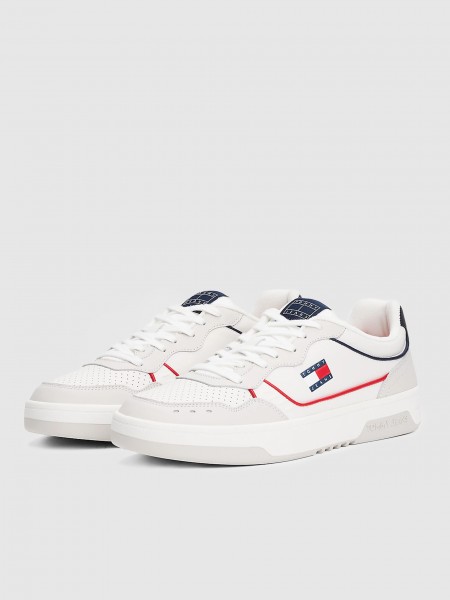 Sneakers Man White Tommy Jeans