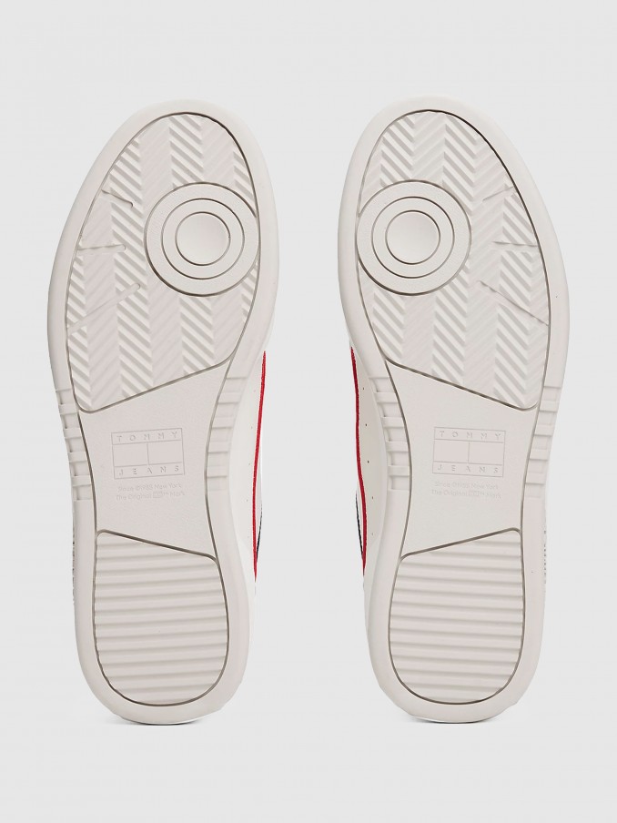 Tenis Hombre Blanco Tommy Jeans