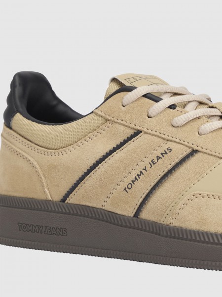 Sneakers Man Beige Tommy Jeans