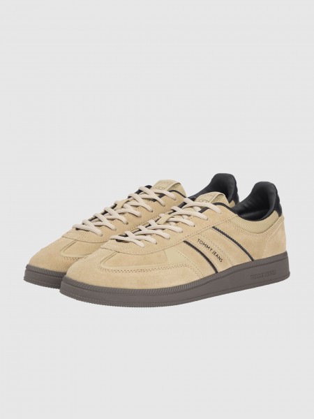 Sneakers Man Beige Tommy Jeans