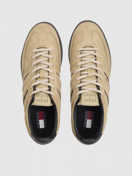 Sneakers Man Beige Tommy Jeans
