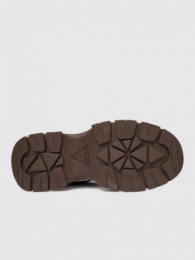 Tenis Mujer Marrn Guess