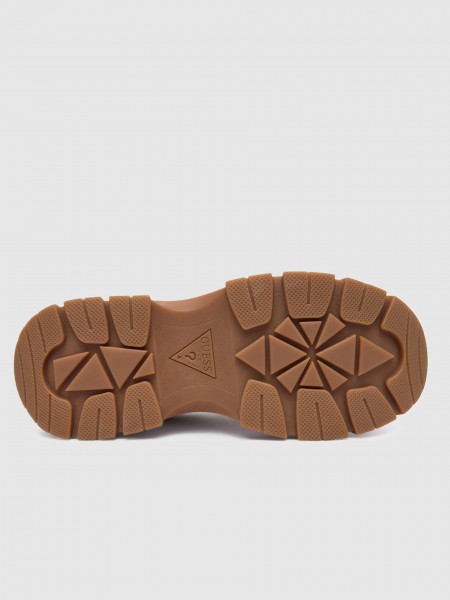 Tenis Mujer Beige Guess