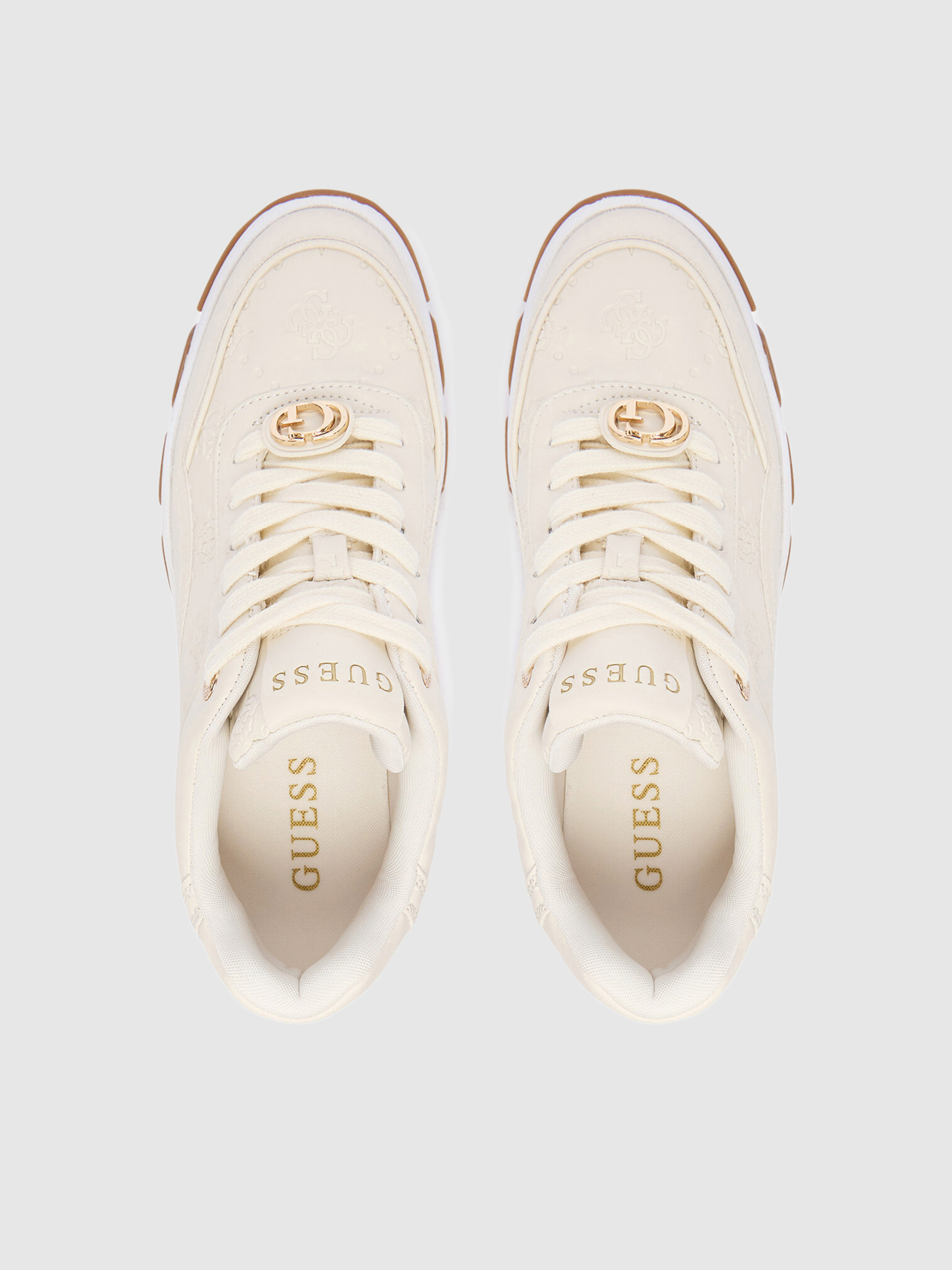 Sneakers Woman Beige Guess