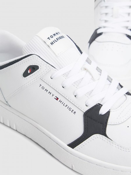 Sneakers Man White Tommy Jeans
