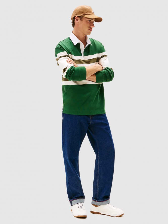 Tenis Hombre Crema Tommy Jeans