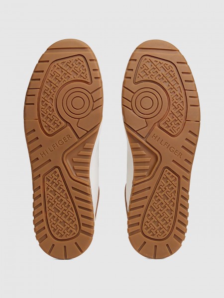 Tenis Hombre Crema Tommy Jeans