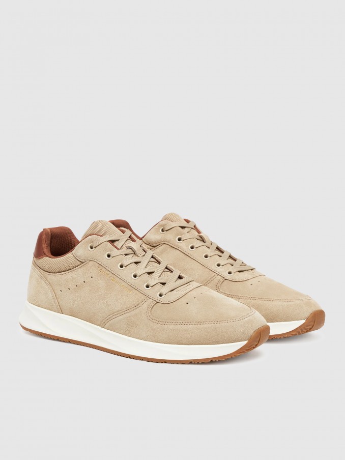 Tenis Hombre Castao Claro Tommy Jeans