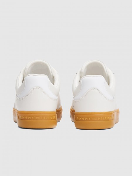 Sneakers Woman White Tommy Jeans Sneakers Woman White Tommy Jeans