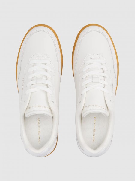Sneakers Woman White Tommy Jeans Sneakers Woman White Tommy Jeans