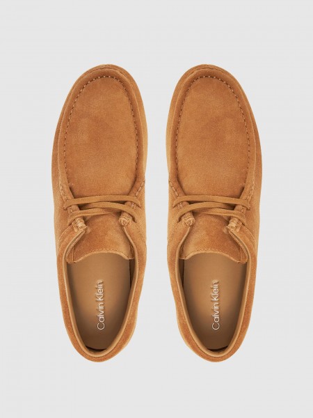 Shoes Man Camel Calvin Klein