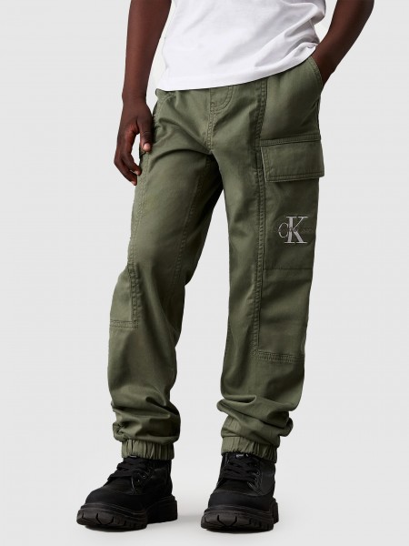 Pants Boy Green Calvin Klein