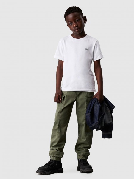 Pants Boy Green Calvin Klein