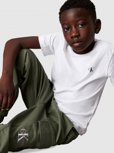 Pants Boy Green Calvin Klein