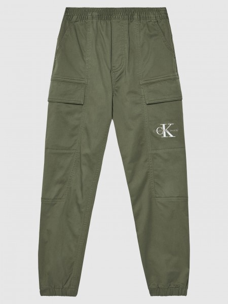 Pants Boy Green Calvin Klein