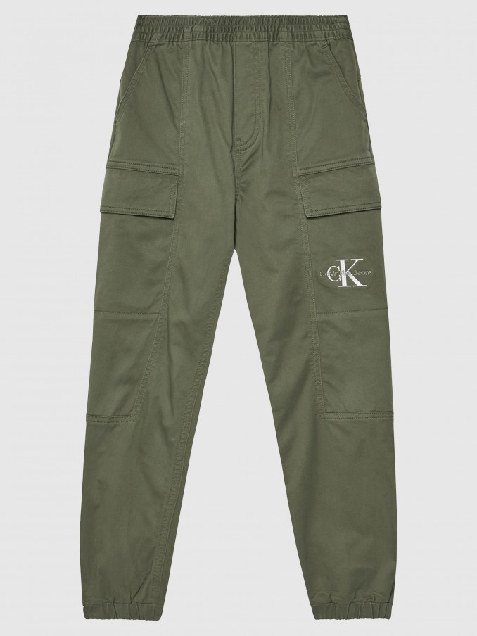 Pants Boy Green Calvin Klein