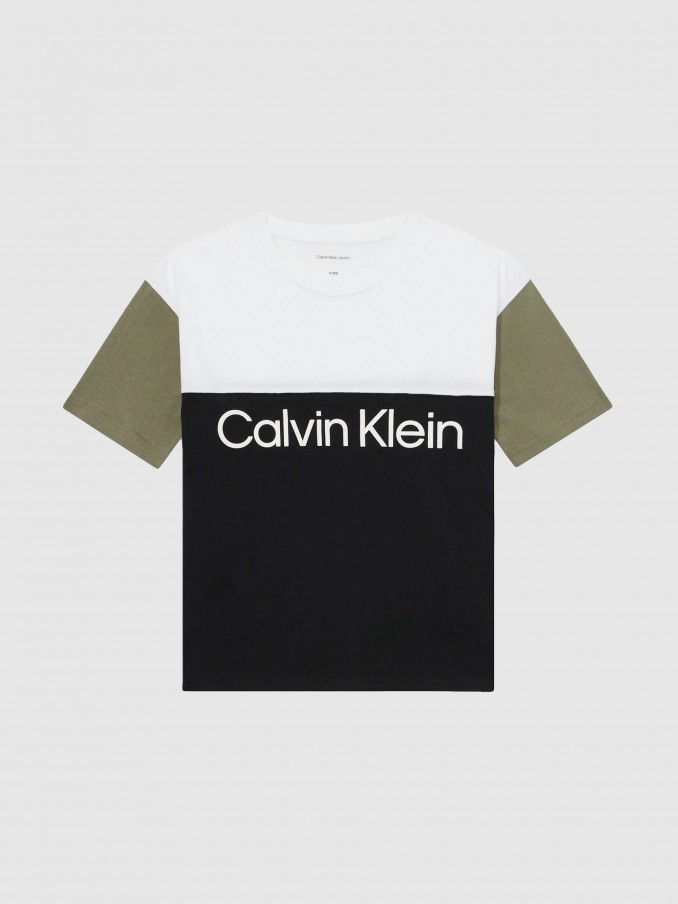 Camiseta Nio Verde Calvin Klein