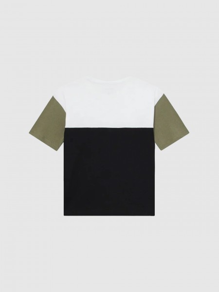 T-Shirt Boy Green Calvin Klein