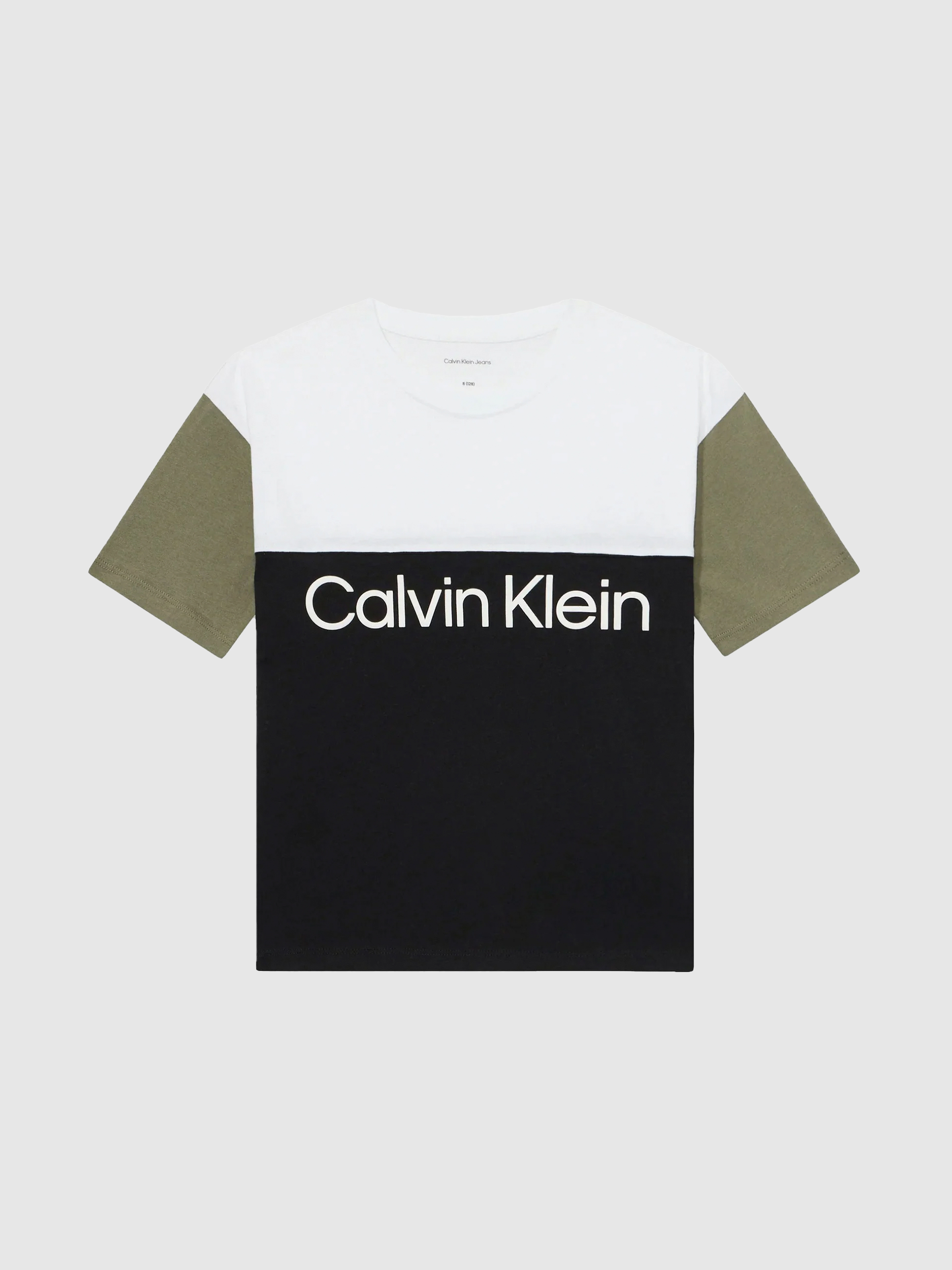 Camiseta Niño Verde Calvin Klein