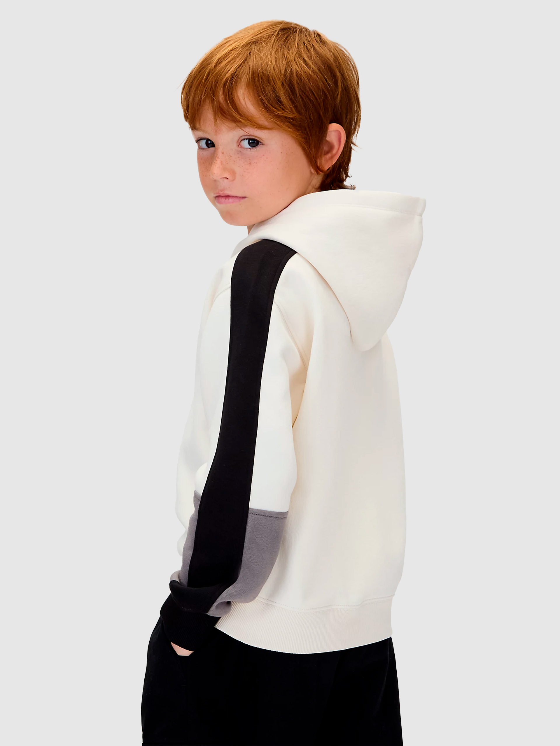 Jersey Niña Crema Calvin Klein