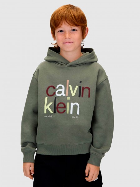 Jumper Girl Green Calvin Klein