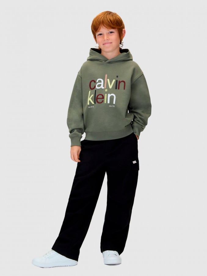 Jumper Girl Green Calvin Klein