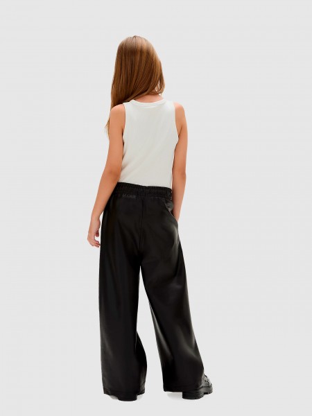 Pants Girl Black Calvin Klein