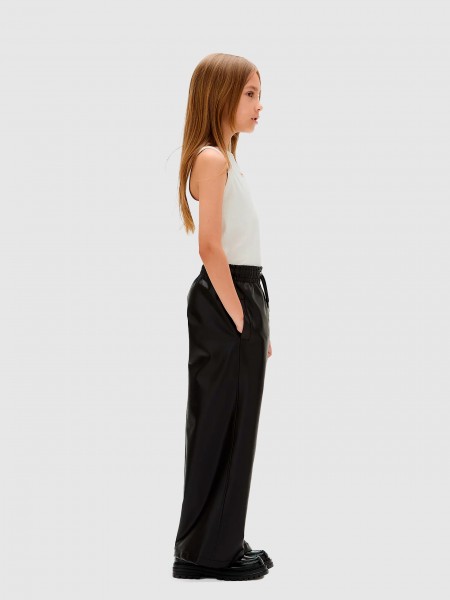 Pants Girl Black Calvin Klein