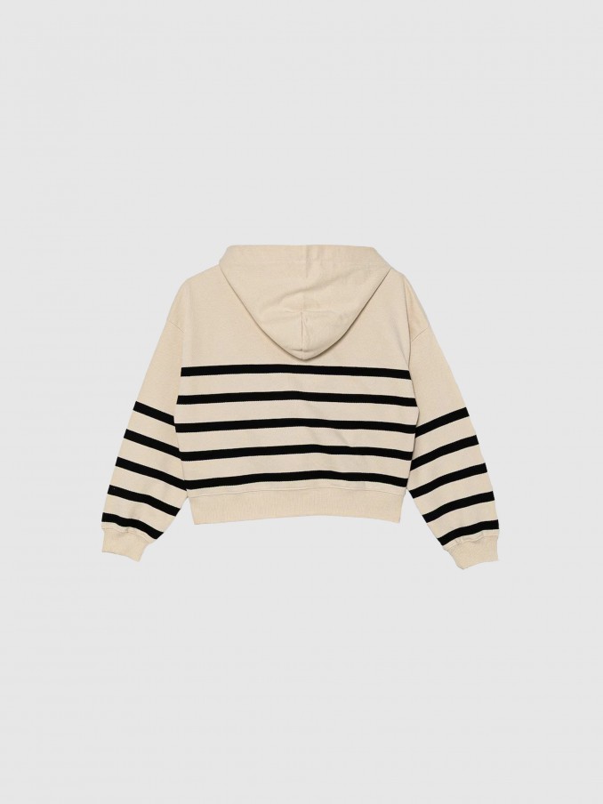 Jumper Girl Black Stripe Calvin Klein