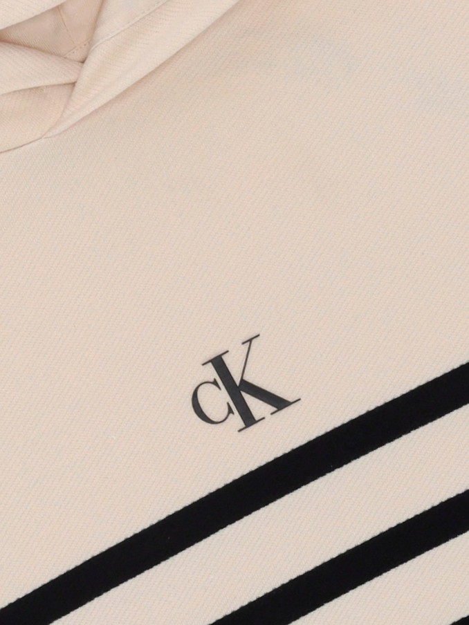 Jumper Girl Black Stripe Calvin Klein