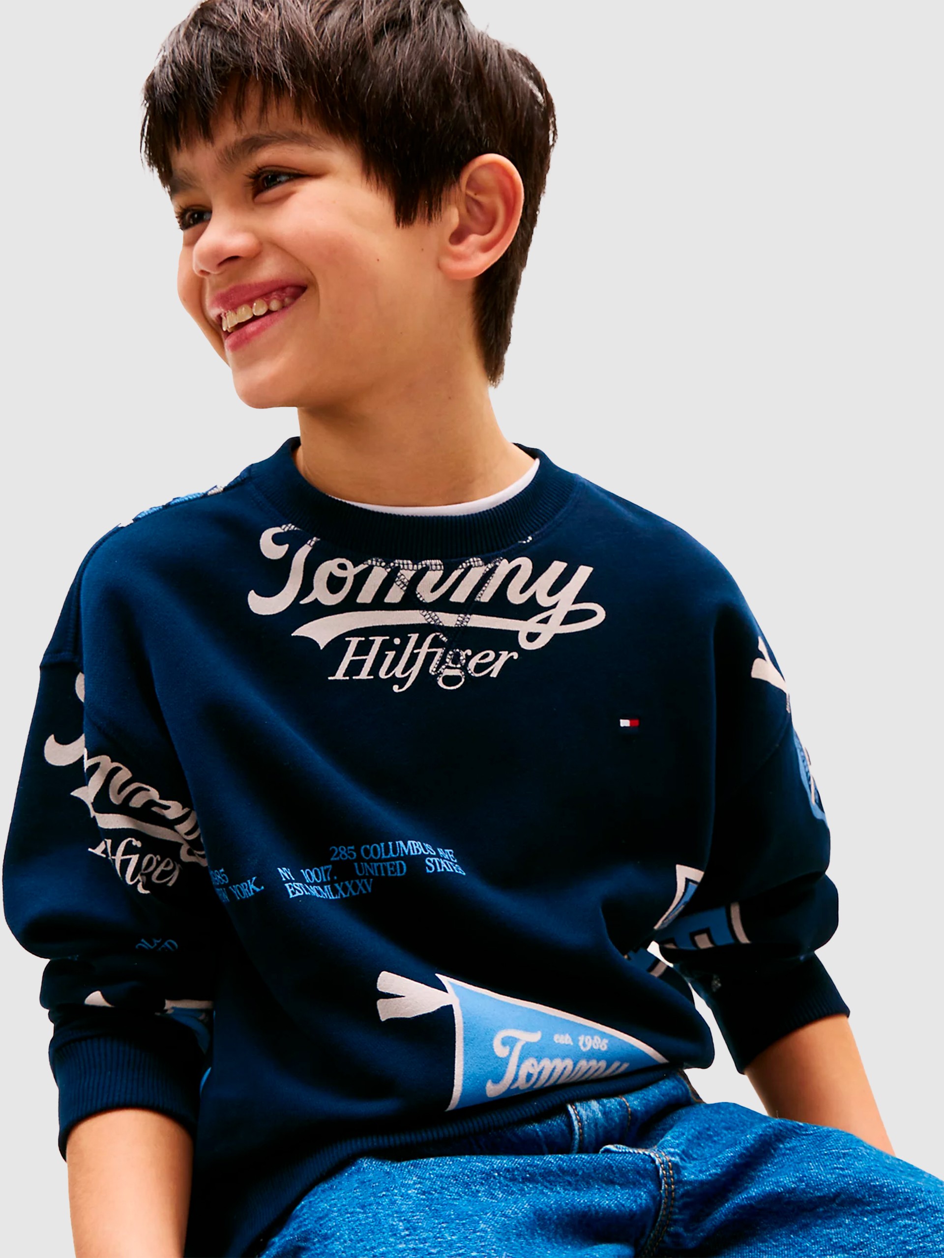 Jersey Niño Azul Marino Tommy Jeans Kids