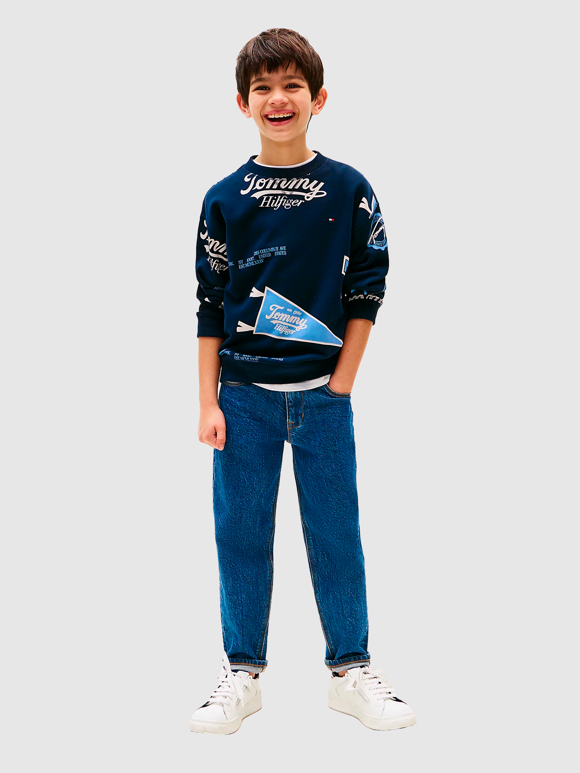 Jersey Niño Azul Marino Tommy Jeans Kids