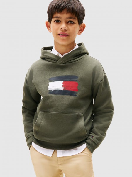 Jumper Boy Green Tommy Jeans Kids