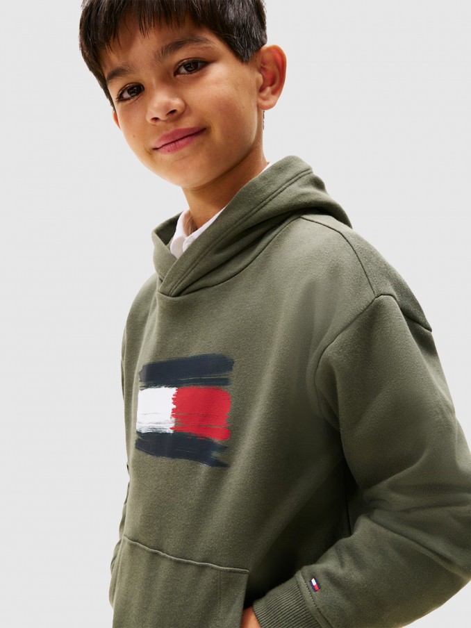 Jumper Boy Green Tommy Jeans Kids