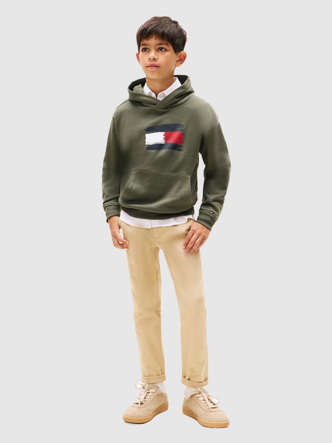 Jumper Boy Green Tommy Jeans Kids