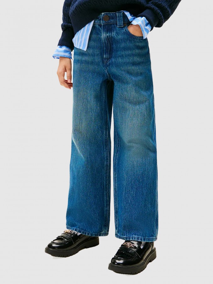Pants Girl Jeans Tommy Jeans Kids