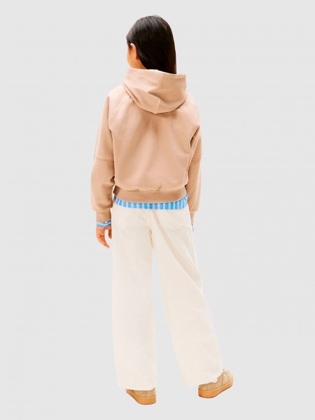 Jumper Girl Brown Tommy Jeans Kids