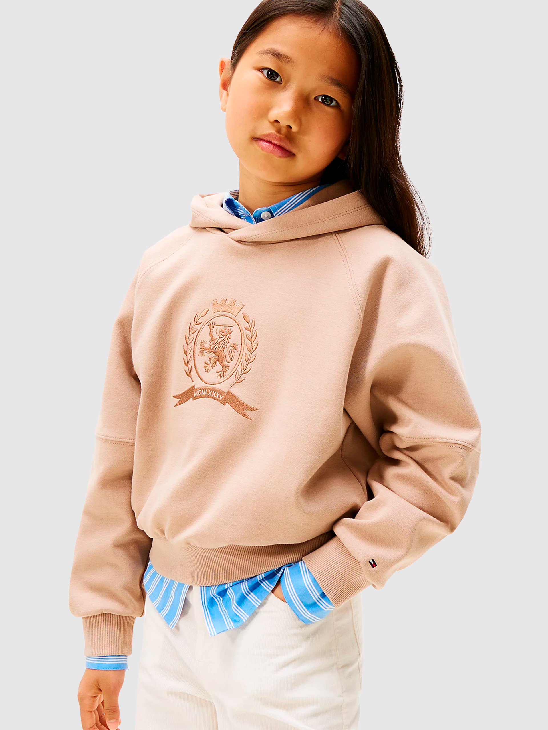 Jumper Girl Brown Tommy Jeans Kids