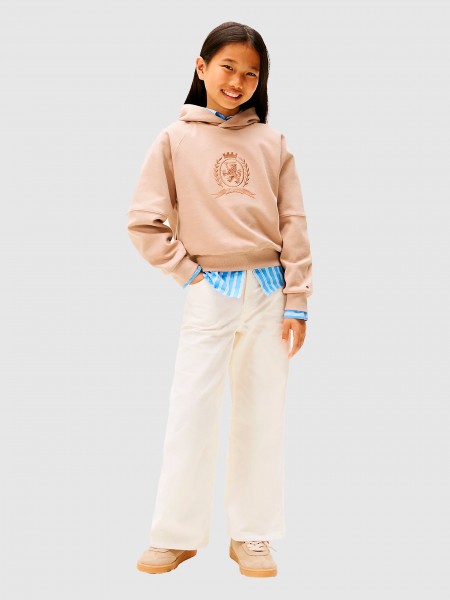 Jumper Girl Brown Tommy Jeans Kids